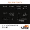 AK11407 BLACK UNIFORM BASE
