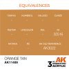 AK11409 ORANGE TAN