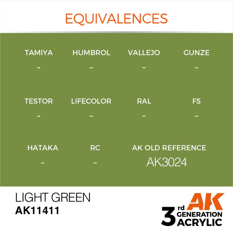 AK11411 LIGHT GREEN