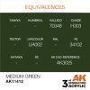 AK11412 MEDIUM GREEN