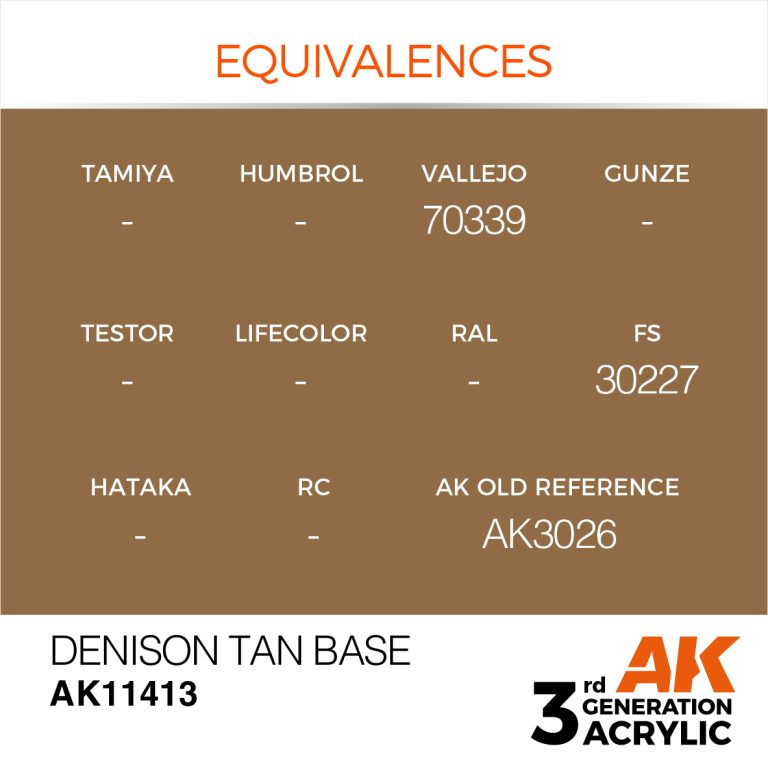 AK11413 DENISON TAN BASE
