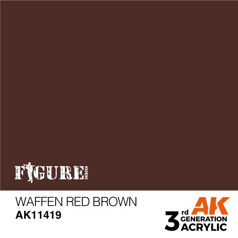AK11419 WAFFEN RED BROWN