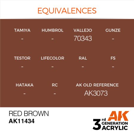 AK11434 RED BROWN