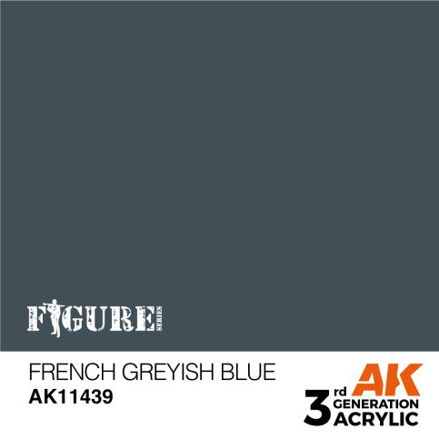 AK11439 FRENCH GREYISH BLUE