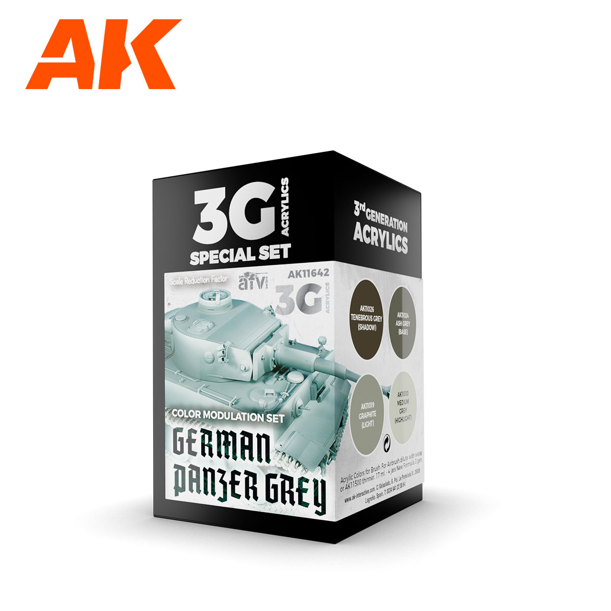 Buy Streaking Grime for Panzer Grey online for 3,75€ | AK-Interactive