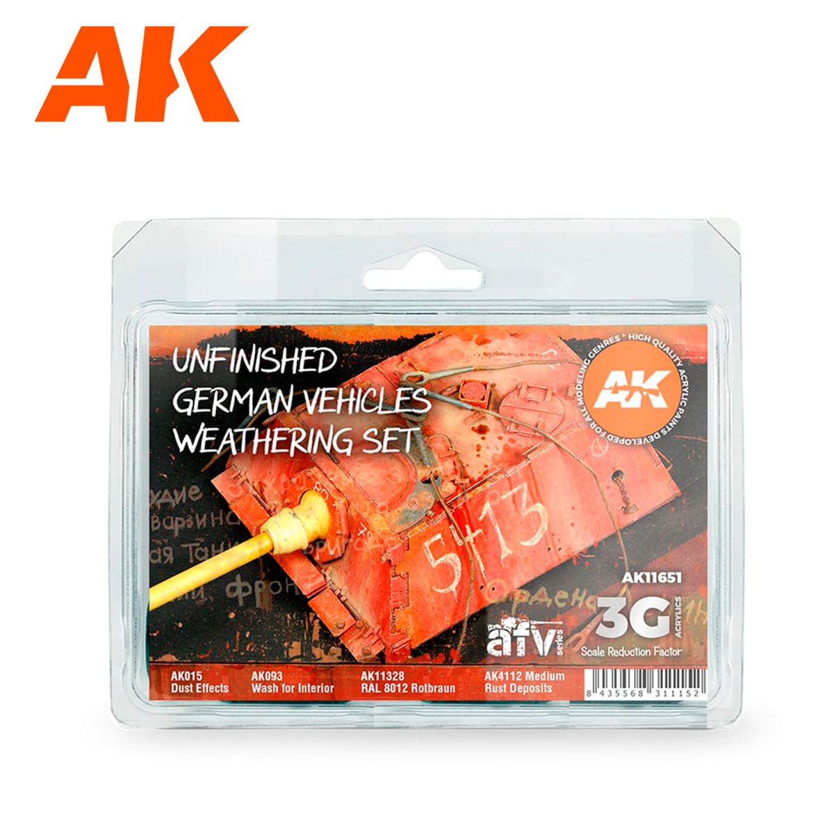 Ak-Interactive MR. WET PALETTE FOR ACRYSION COLOR - Robotines
