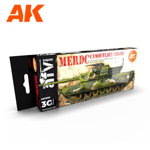 AK11653 MERDC CAMOUFLAGE COLORS