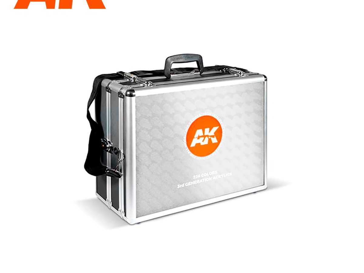 2 AK Interactive Acrylics Briefcases Available Now!