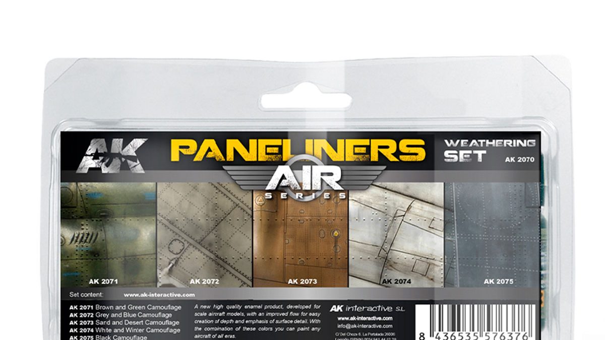 AK Interactive - Panel Liner for Grey and Blue Camouflage - SnM Stuff