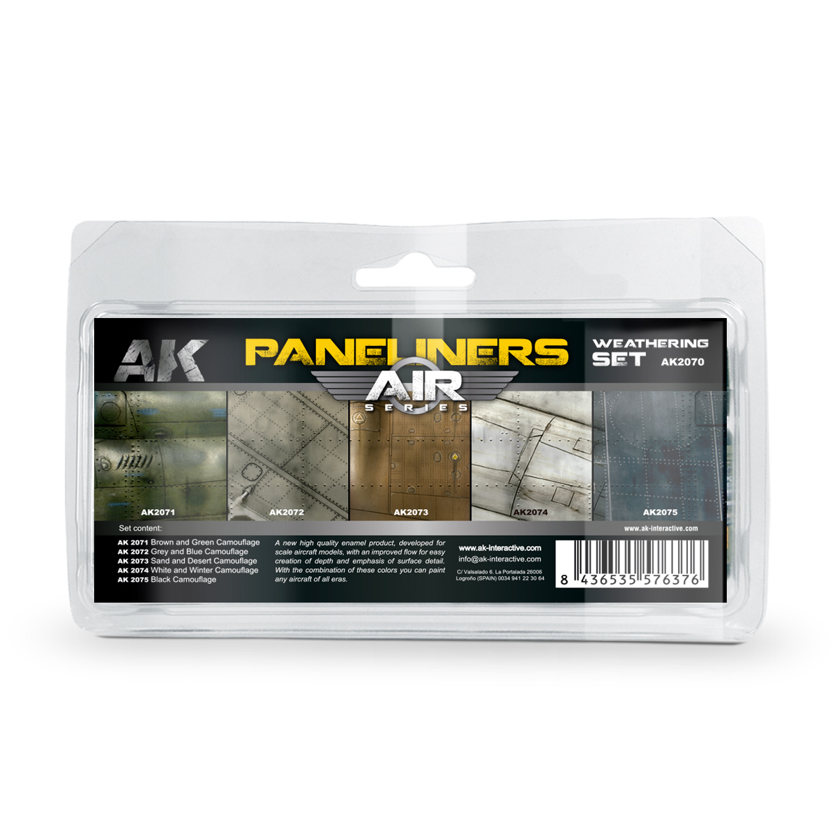 Set combinado de Paneladores para Weathering