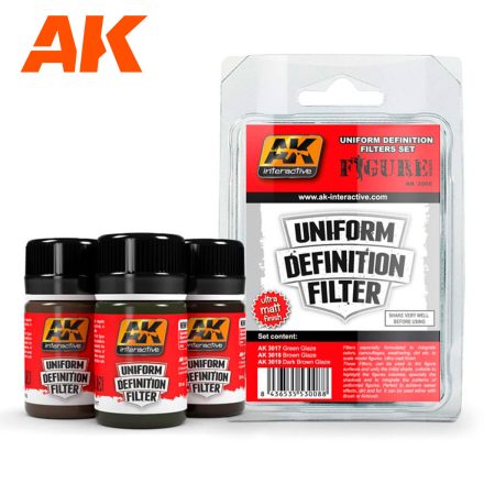 AK3008 Uniform Definition Filter Set ak3008 akinteractive weathering set
