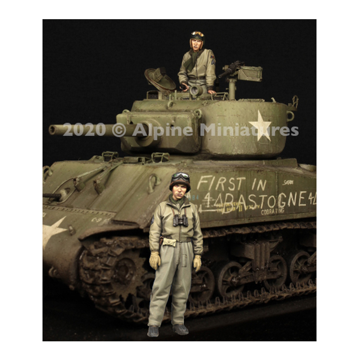 WW2 US Tank Commander Set (2 figures) 1/35