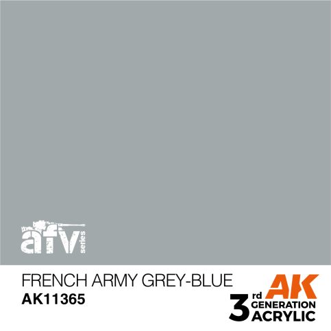 AK11365 FRENCH ARMY GREY-BLUE