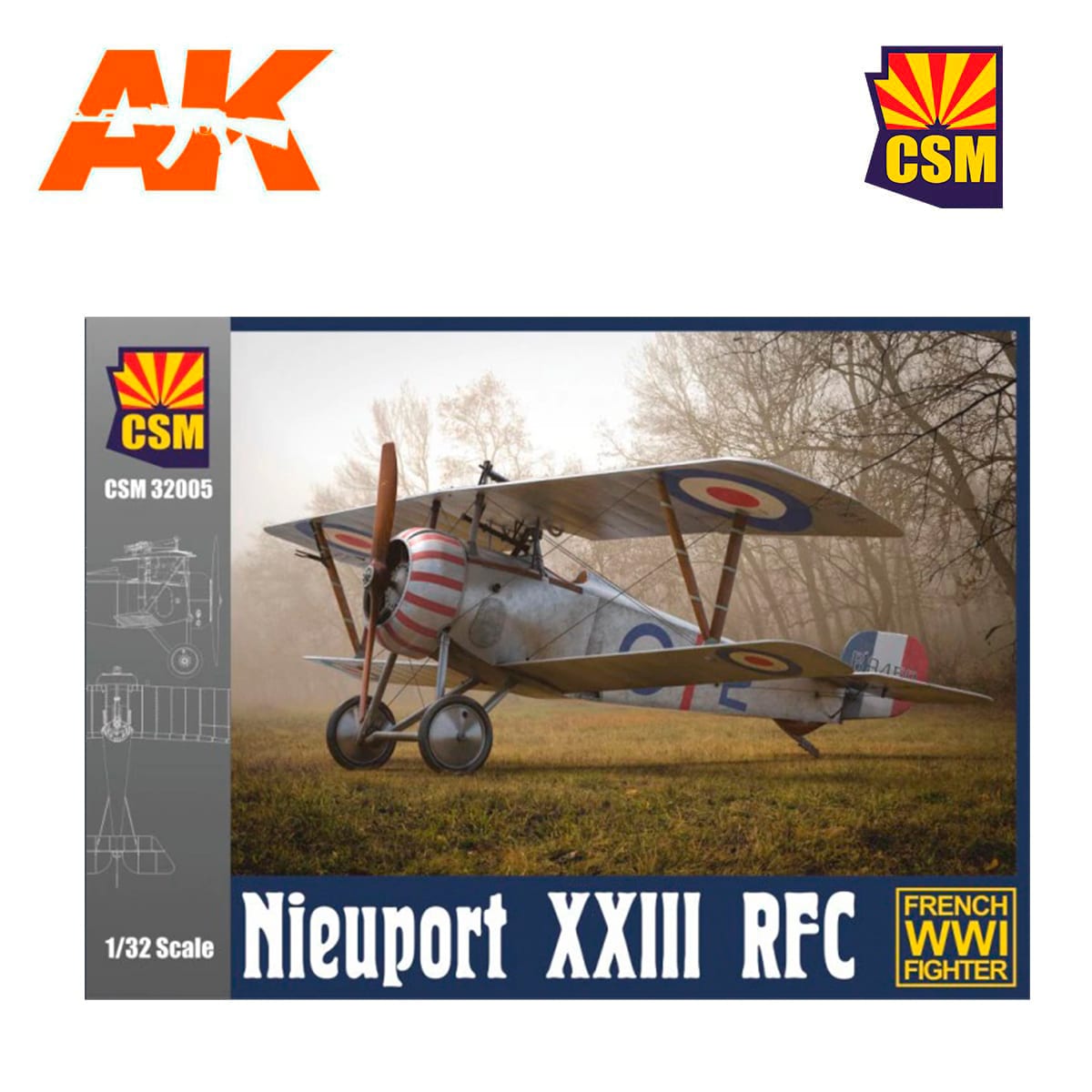 Nieuport RFC Service 1/32