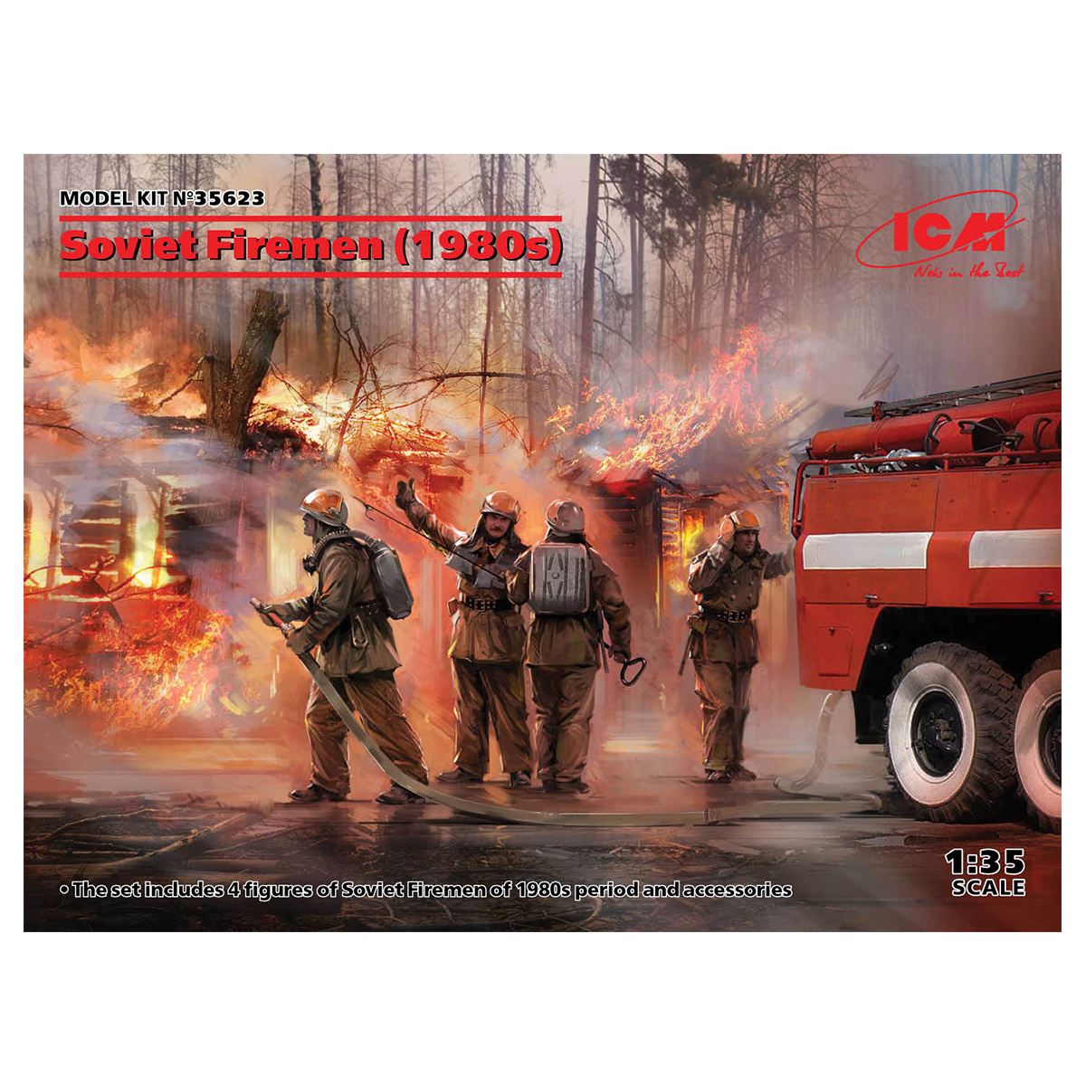 Soviet Firemen (1980s) 1/35