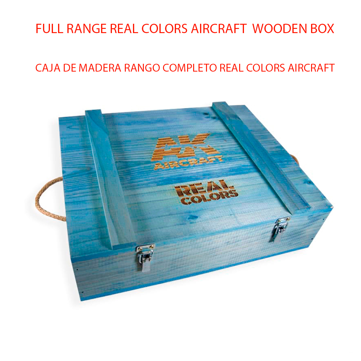 WOODEN TRANSPORT BOX, Real Colors AIR – Special edition