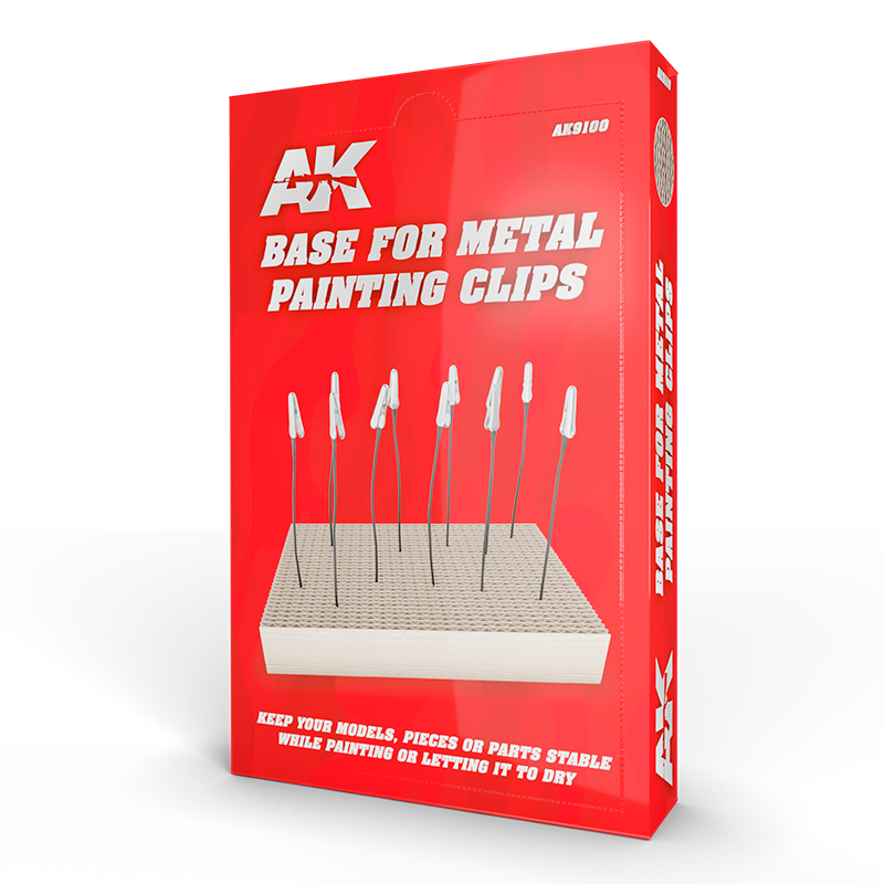 BASE FOR METAL PAINTING CLIPS