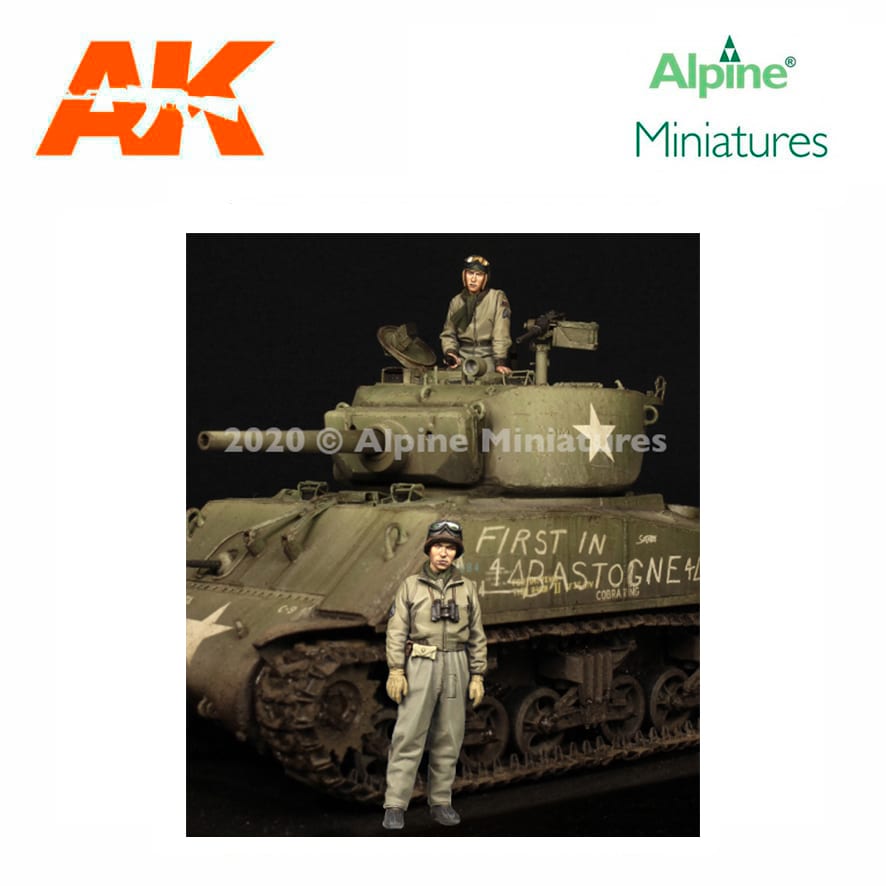 WW2 US Tank Commander Set (2 figures) 1/35