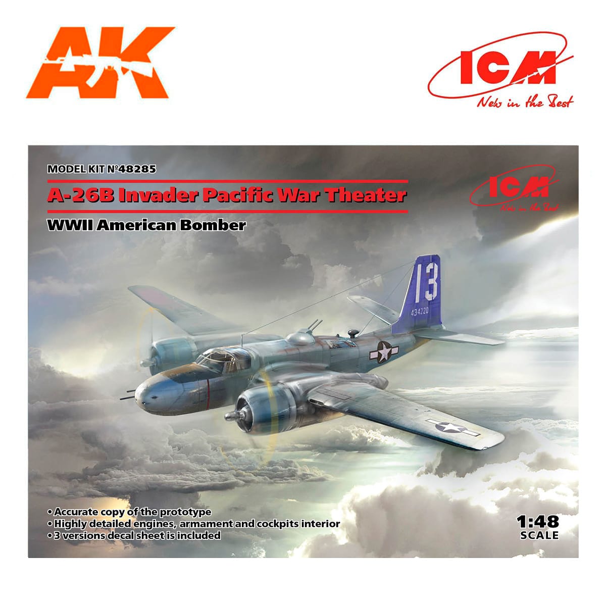 Buy A-26В Invader Pacific War Theater, WWII American Bomber