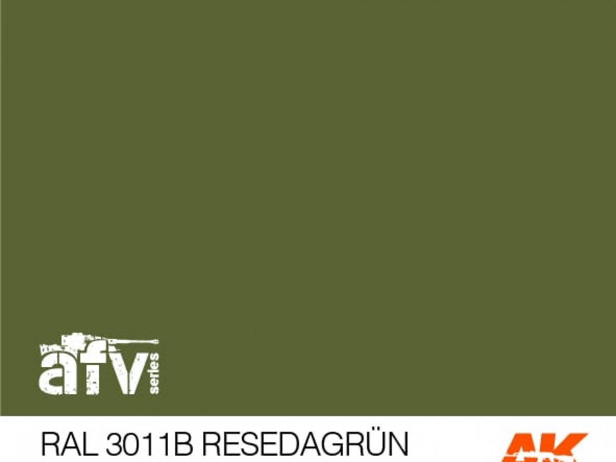 RAL 6011B RESEDAGRÜN - AFV | AK Interactive | The weathering #Brand