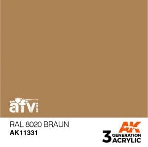 AK11331 RAL 8020 BRAUN