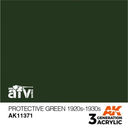 AK11371 PROTECTIVE GREEN 1920S-1930S