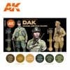 AK11628 DAK SOLDIERS UNIFORM COLORS