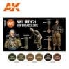 AK11633 WWII FRENCH UNIFORM COLORS