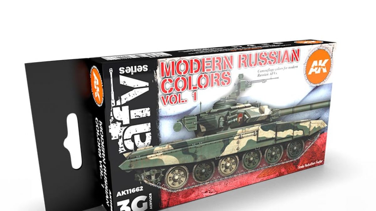 Soviet AFV Paint Set AK Interactive #AKI-RCS007 Real Colors