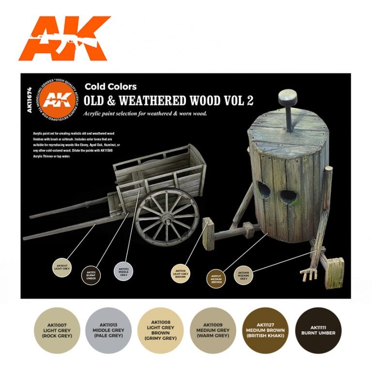AK11674 OLD & WEATHERED WOOD VOL 2