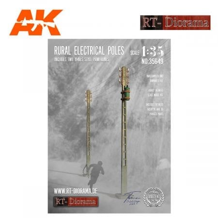 RTD35649 Rural Electrical Poles 