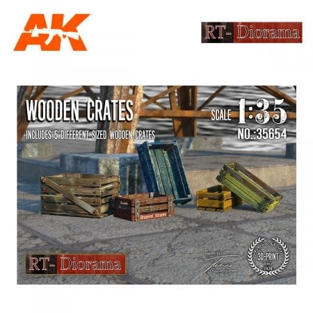 RTD35654 Wooden Crates