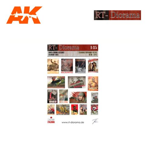 RTD35763 Printed Accesories: Stalingrad Propaganda Posters