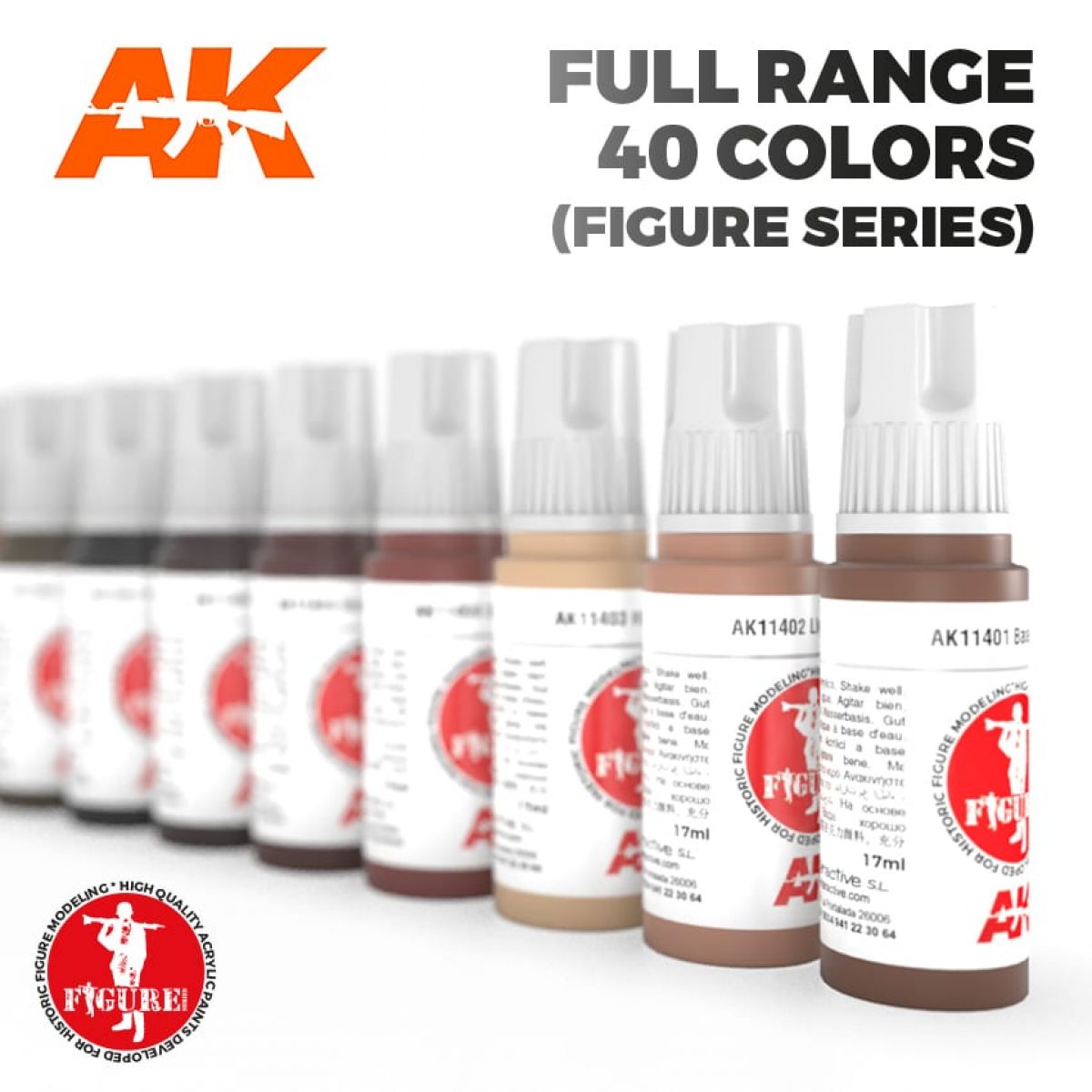 6 Paints Ak Interactive 3rd Generation Acrylic Paint Sets Choose from Range