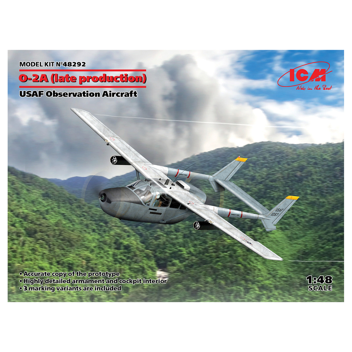 O-2A (late production), USAF Observation Aircraft 1/48