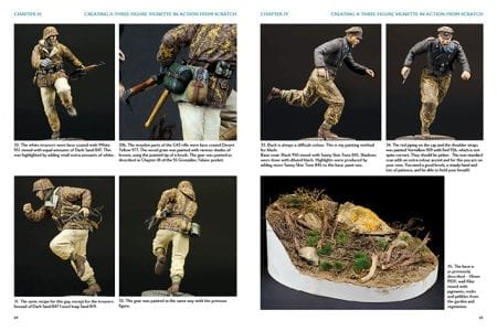 US Assault Infantry Non-Commissioned Officer A  Tamiya 1:35 painted figure 26006 