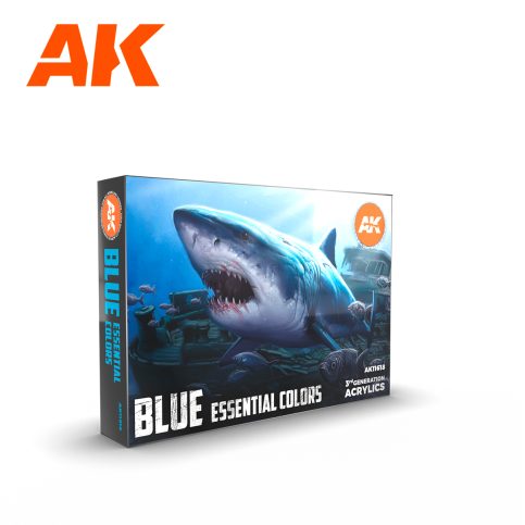 AK11618 BLUE ESSENTIAL COLORS 3GEN SET