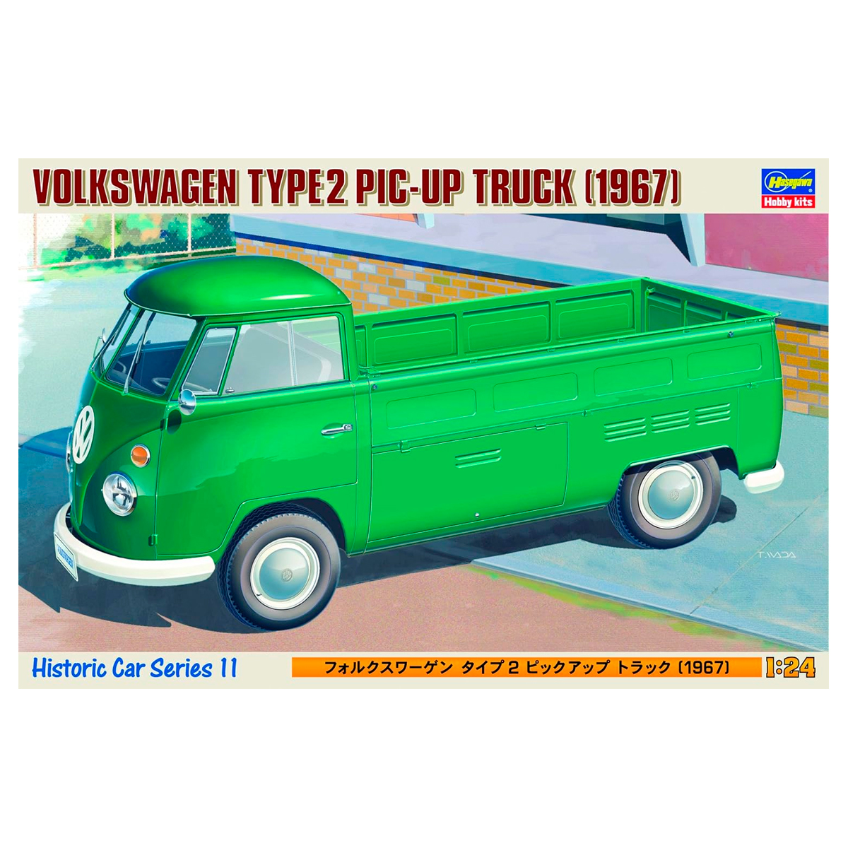 HC11 – 1/24 VOLKSWAGEN TYPE 2 PIC-UP TRUCK «1967»