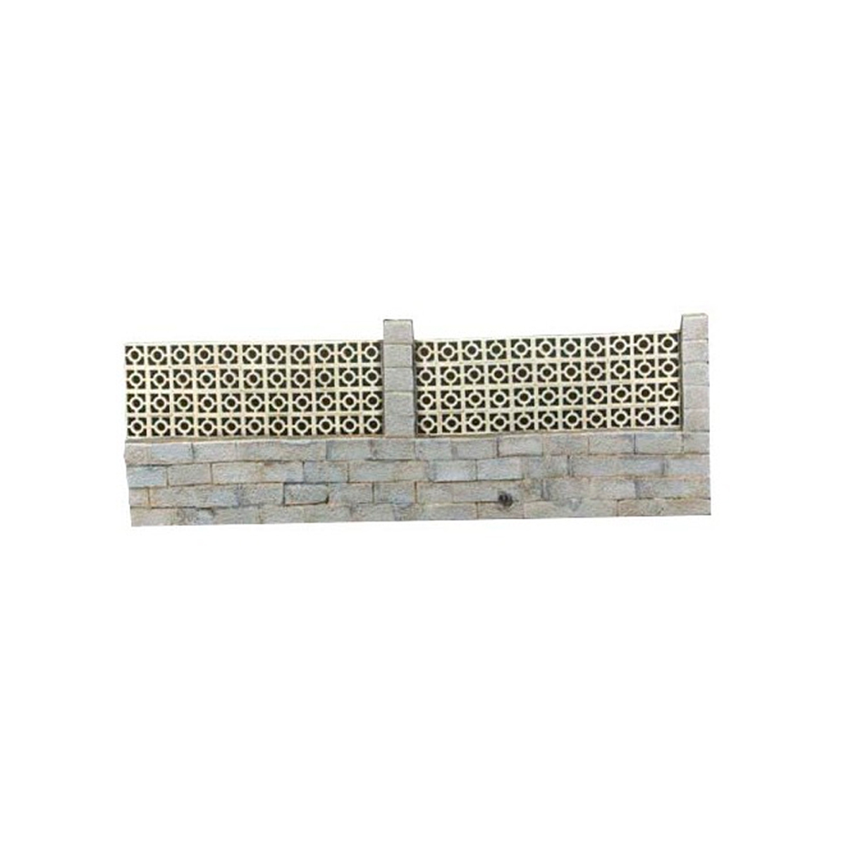 Wall with cinder blocks type «A» 1/35