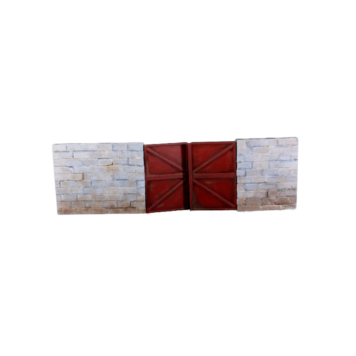 Concrete blocks wall with door «B» 1/35