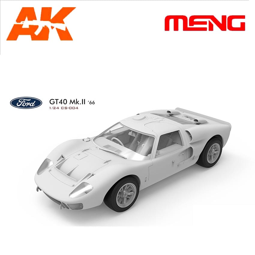 MENG CS-004 1:24 CAR SERIES FORD GT40 MK.II'66 