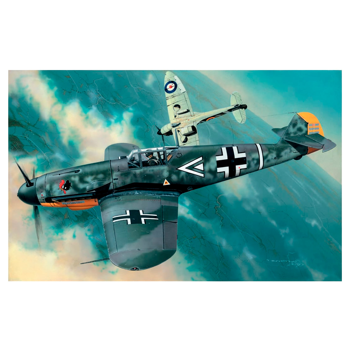 Bf 109F-4 1/48