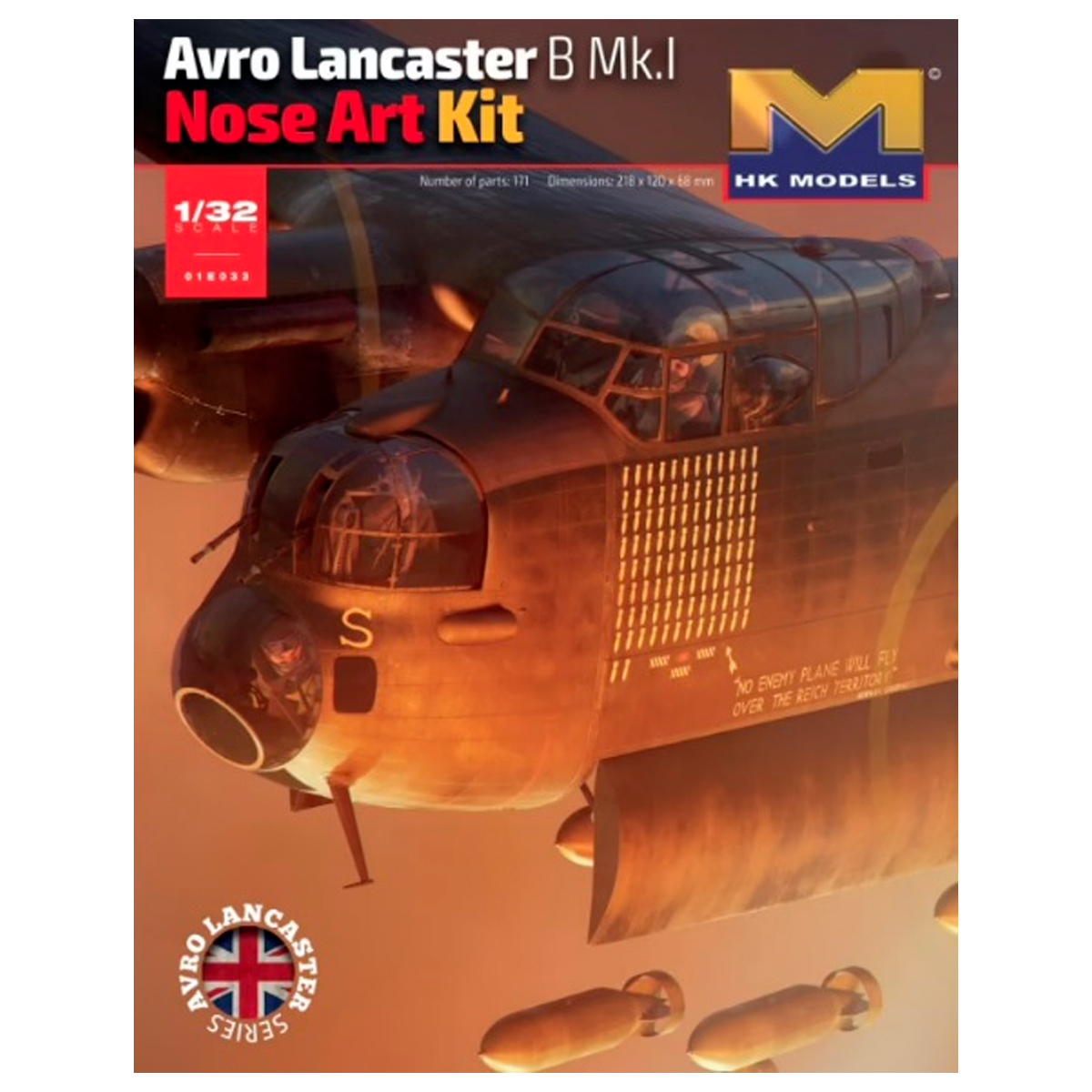 Avro Lancaster B Mk.I Nose Art Kit (01E033) 1/32