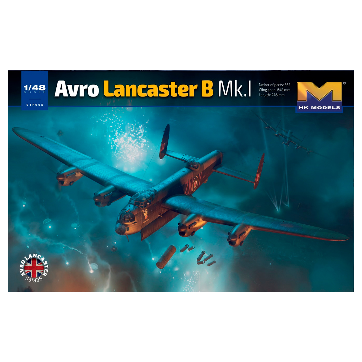 Avro Lancaster B Mk.I  (01F005) 1/48