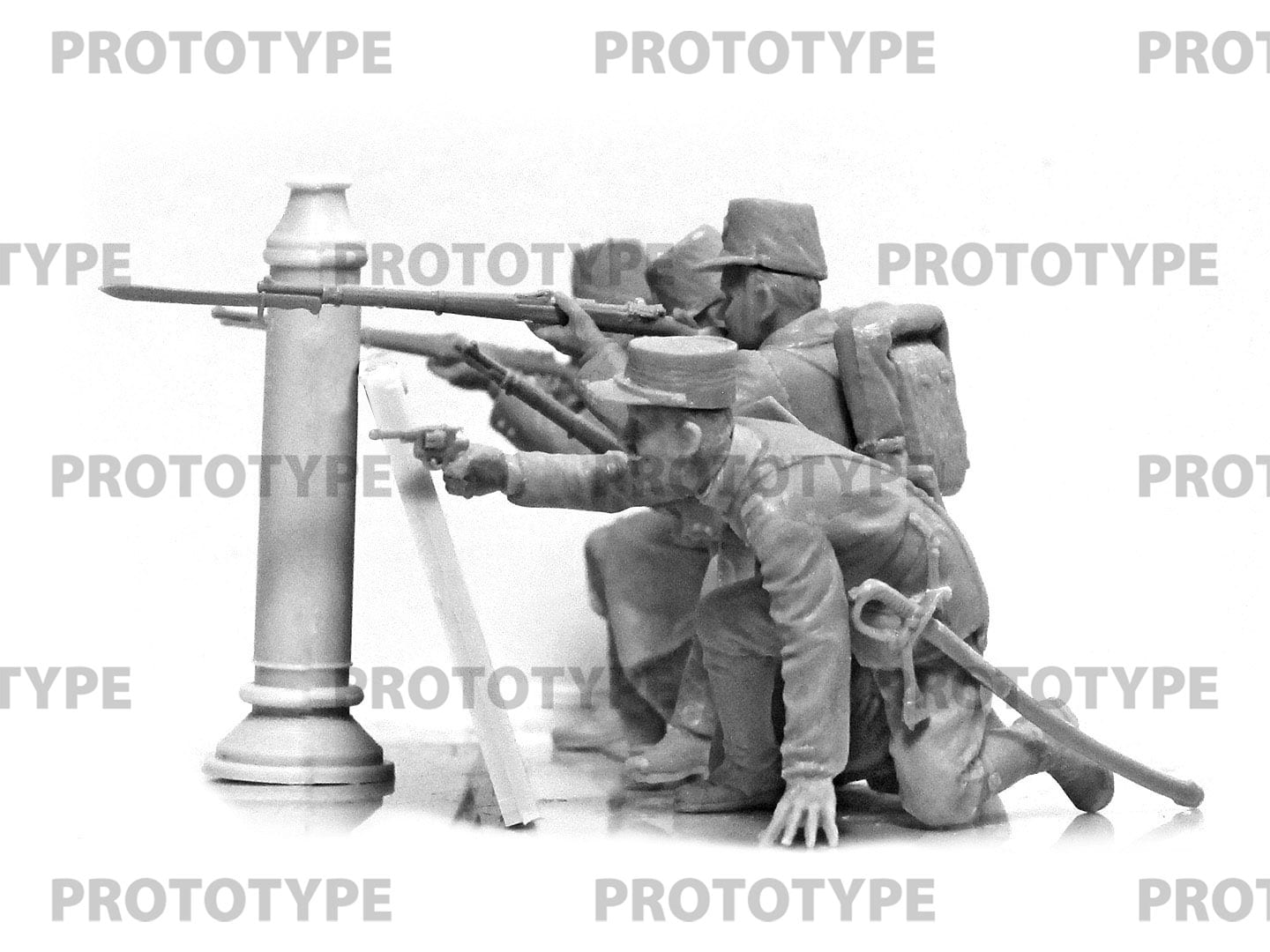 ICM 35680 Belgian Infantry 1:35 Scale model plastic kit WWI 