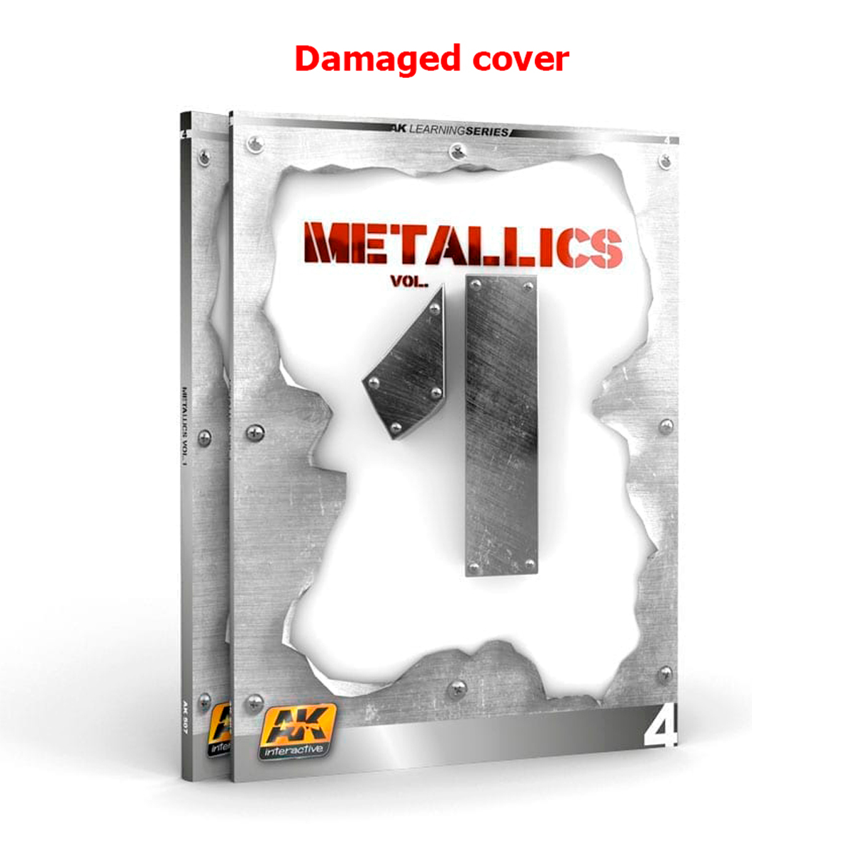 AK LEARNING 04: METALLICS Vol1 –Aircraft & Vehicles- (Damaged cover)