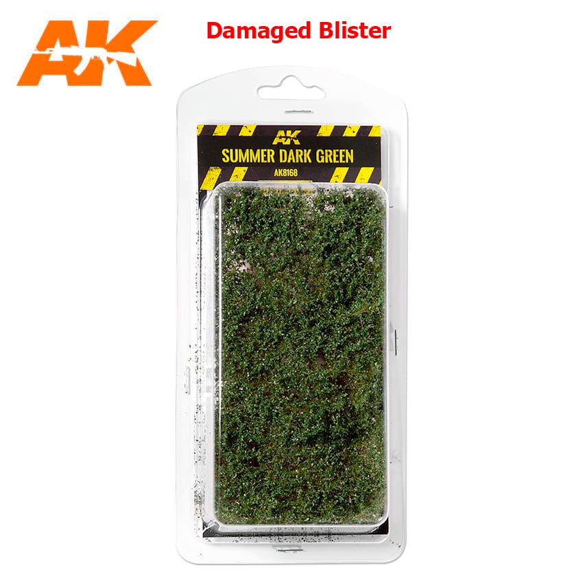 SUMMER DARK GREEN SHRUBBERIES 1:35 / 75MM / 90MM (Damaged Blister)