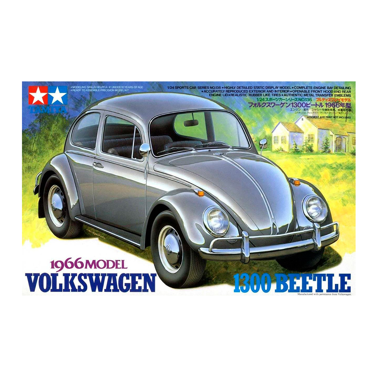 1/24 1966 Volkswagen 1300 Beetle