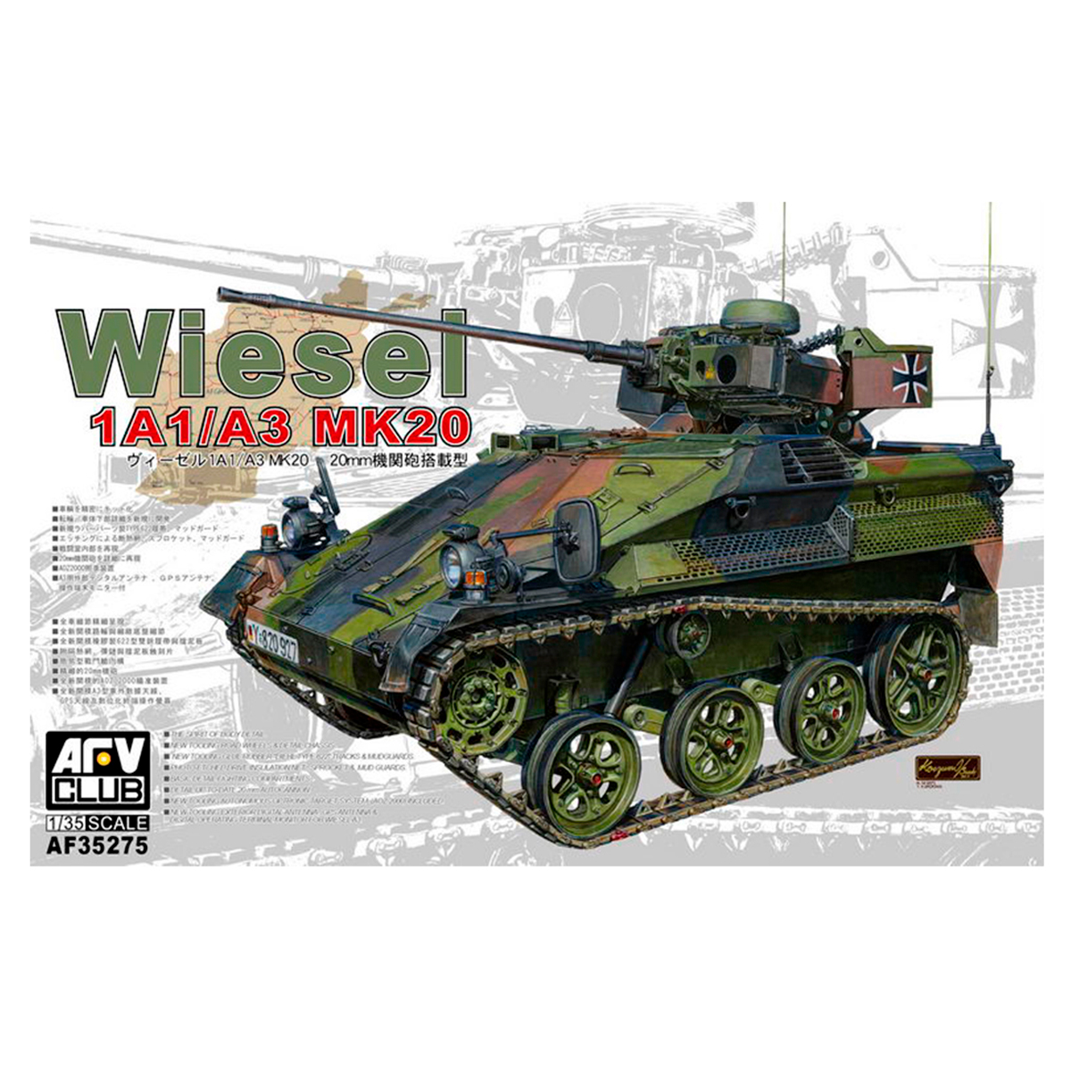 Wiesel 1 A1/A3 MK20 1/35