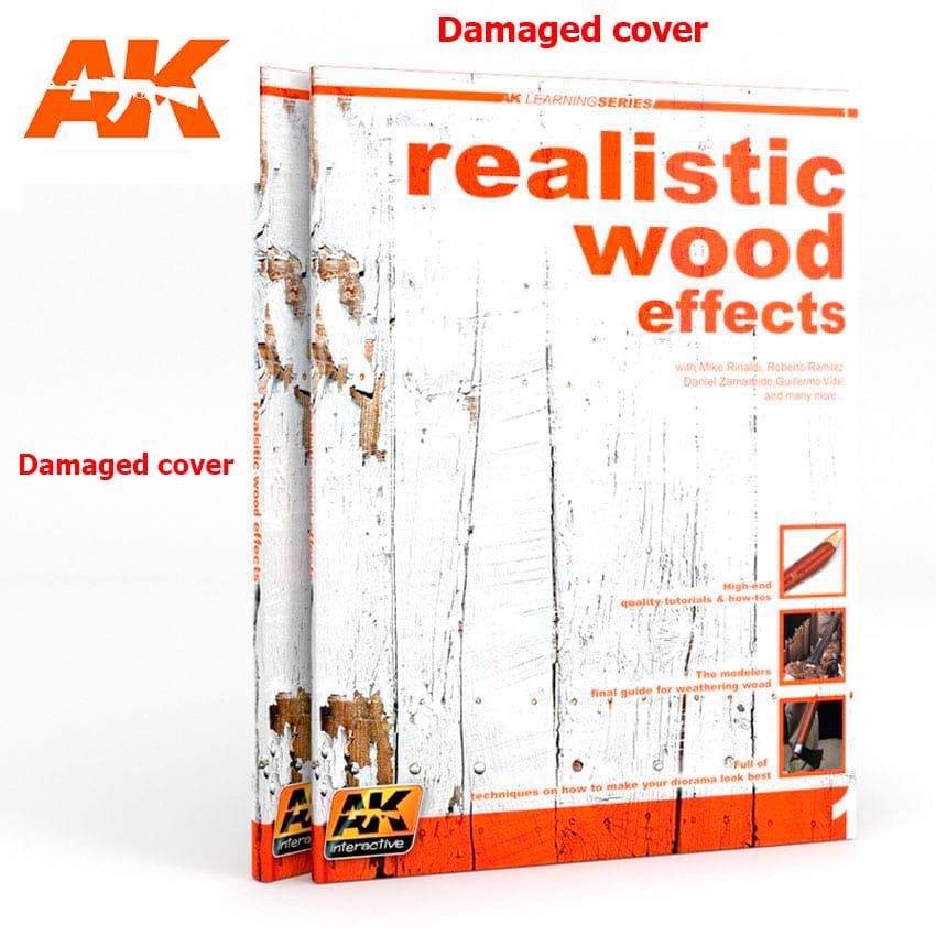 AK LEARNING 01: REALISTIC WOOD EFFECTS (Damaged cover)